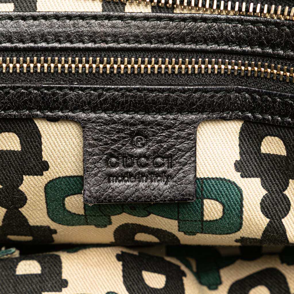 Gucci Large Guccissima Trimmed Leather Signoria Dome Handbag - 5