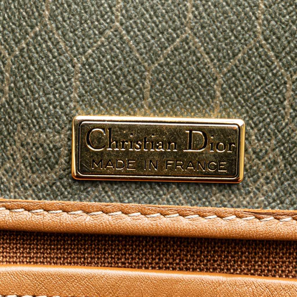 Dior Honeycomb Coated Canvas Crossbody - Side view