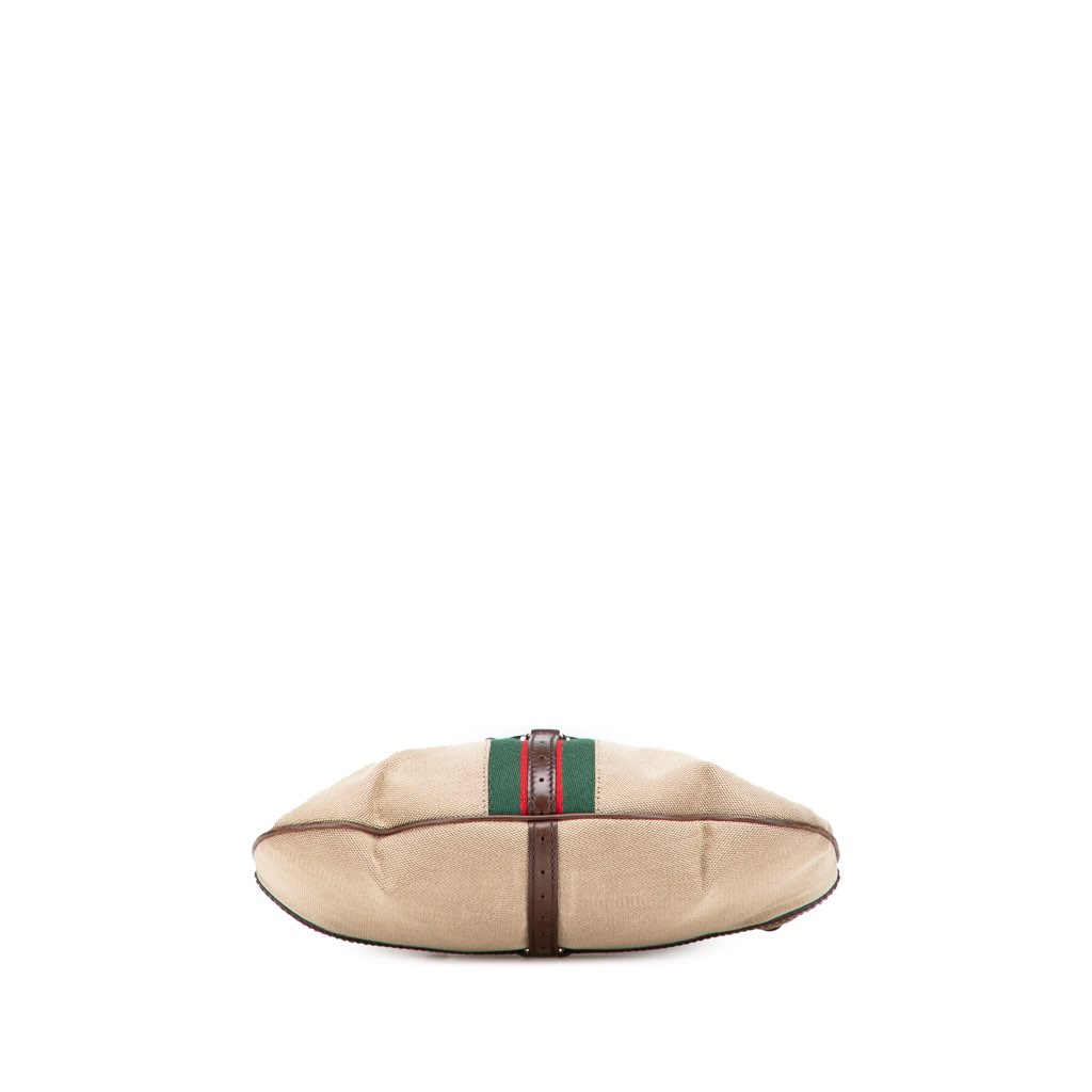 Gucci Web Canvas Reins Hobo - 3