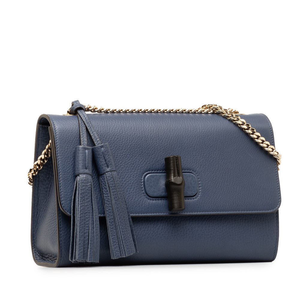 Gucci Medium Miss Bamboo Leather Crossbody - 2