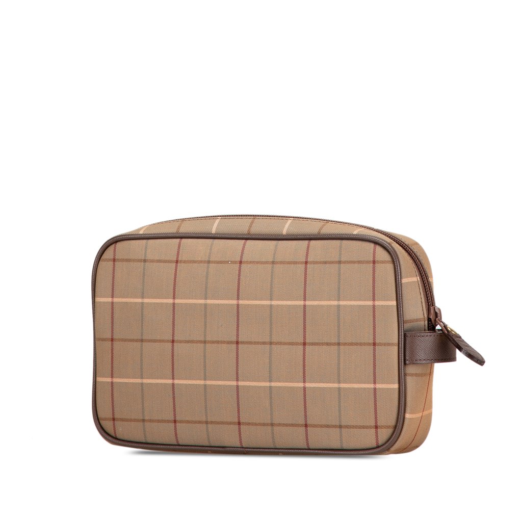 Burberry Vintage Check Canvas Clutch - 2