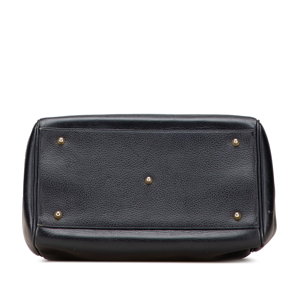 Burberry Leather Boston - 3