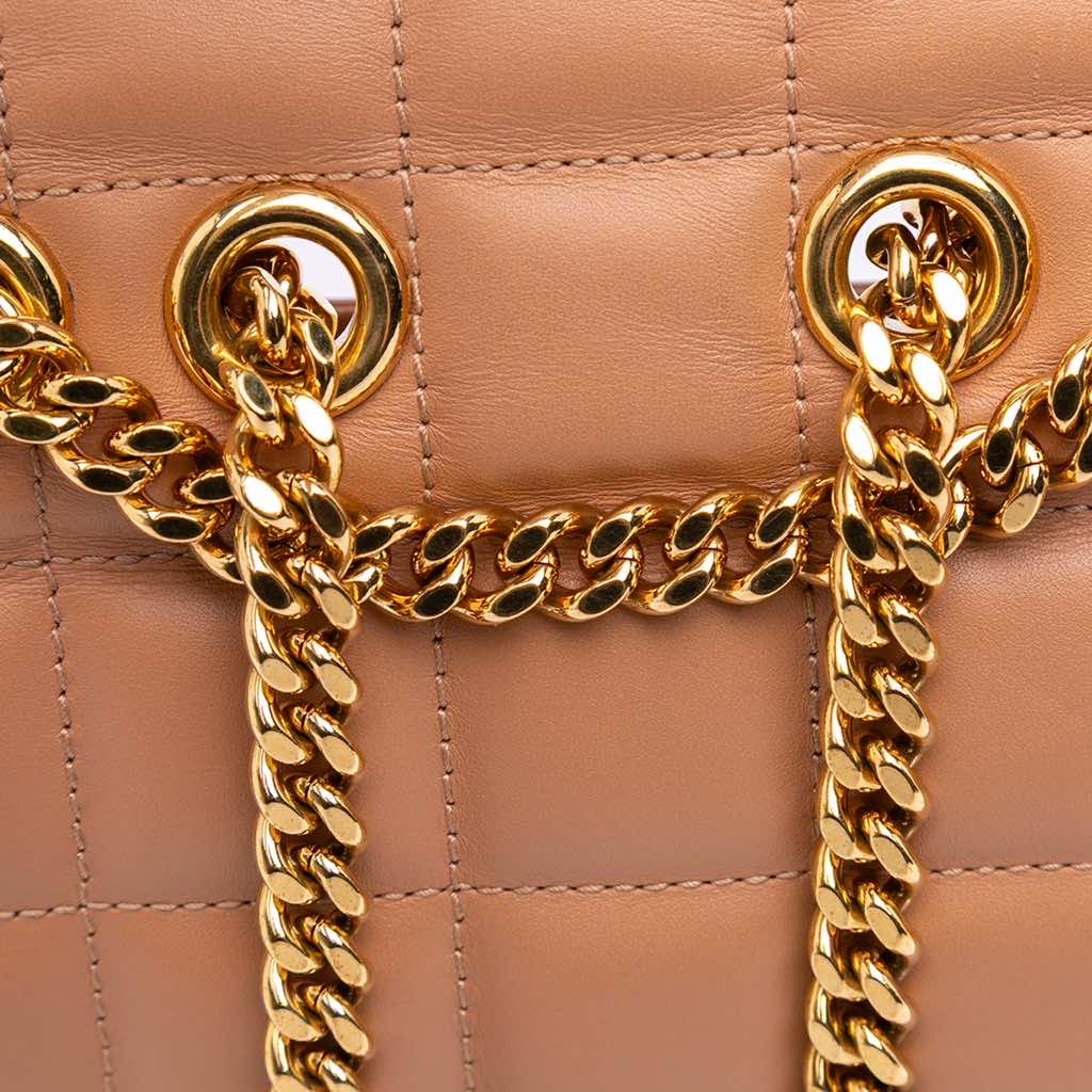 Gucci Mini Leather Deco Chain Shoulder Bag - Image 11