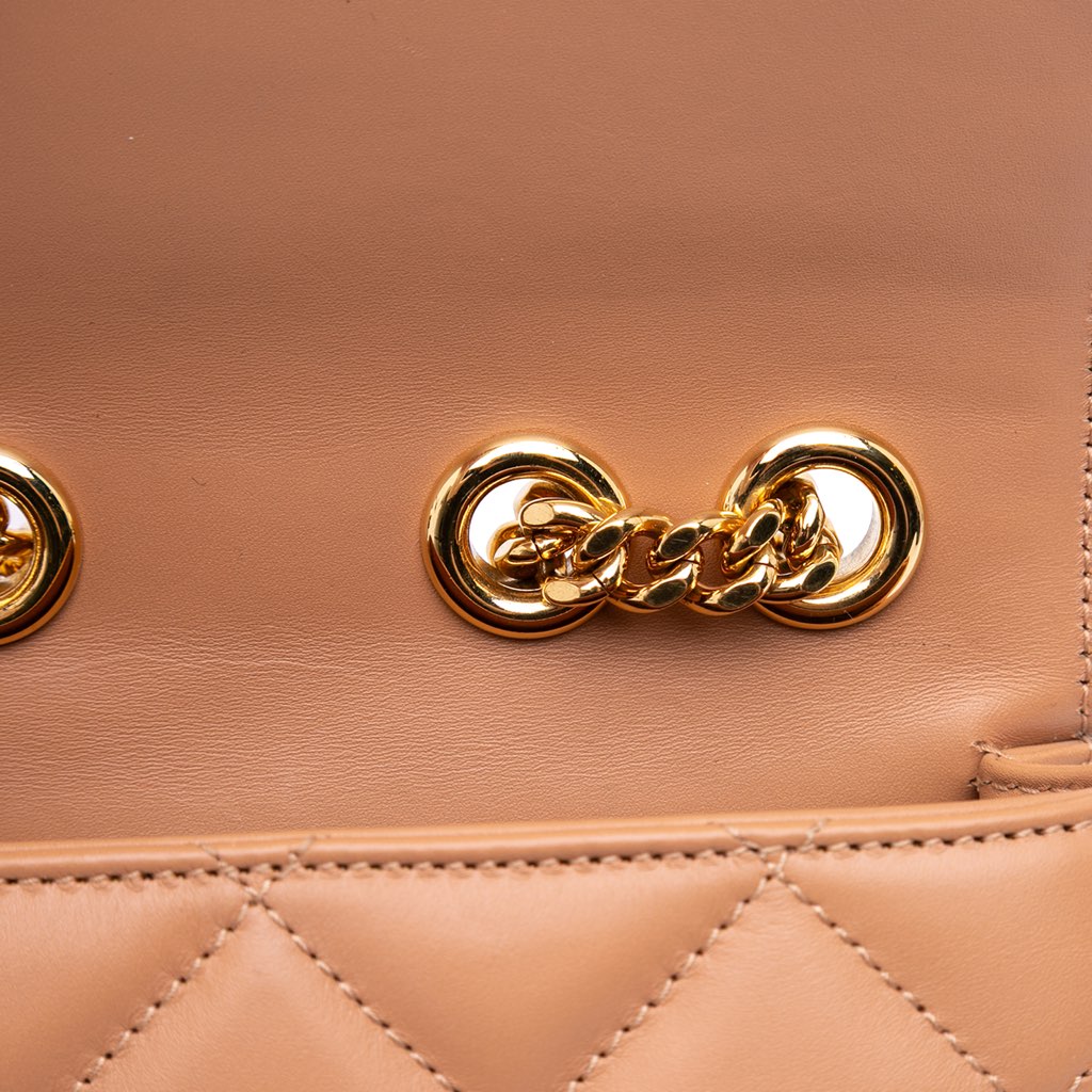 Gucci Mini Leather Deco Chain Shoulder Bag - Image 12