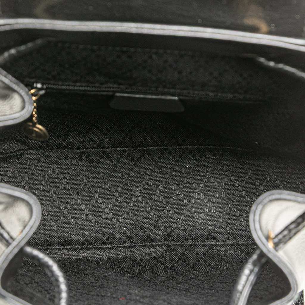 Gucci Leather Bamboo Backpack - 4