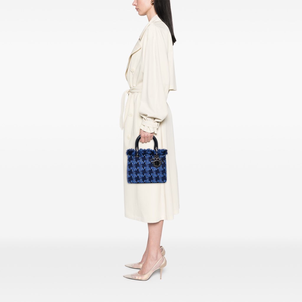 Dior Medium Tweed Lady Dior - Image 13