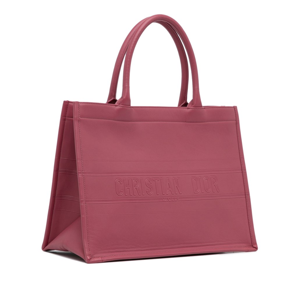 Dior Medium Embossed Book Tote - 2