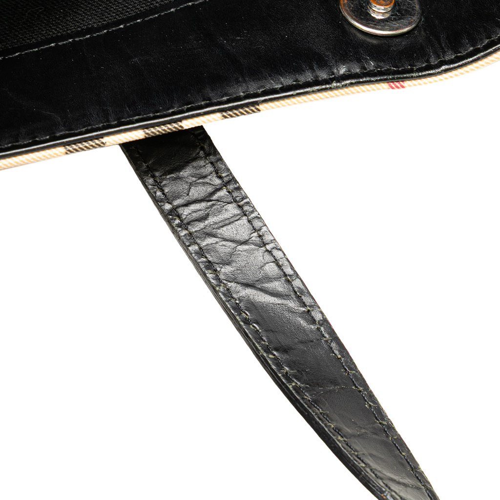 Burberry House Check Coated Canvas Tote - Image 13