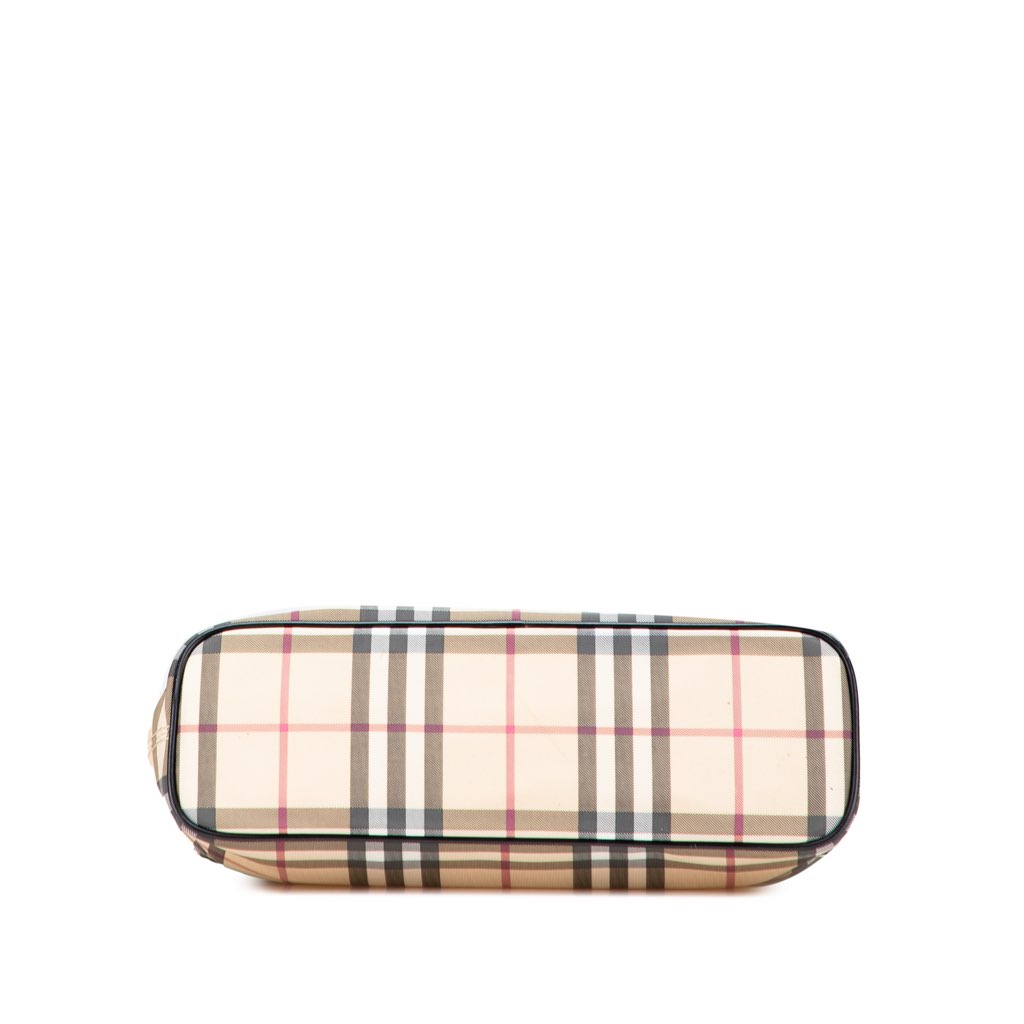 Burberry House Check Coated Canvas Tote - Image 6