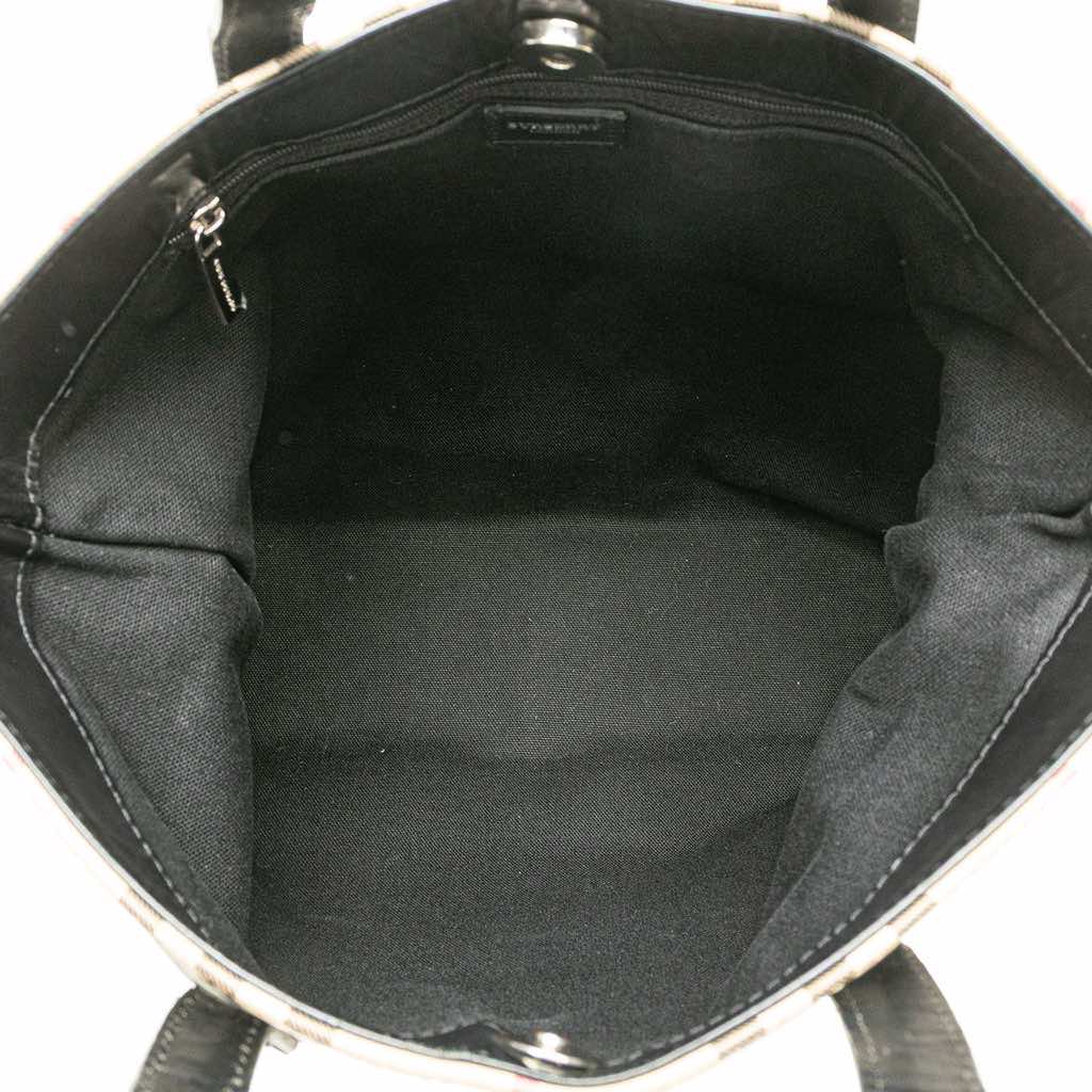 Burberry House Check Coated Canvas Tote - 4