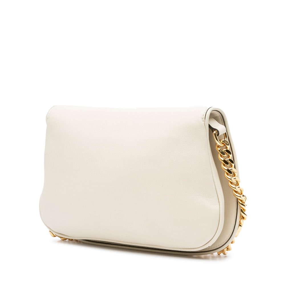 Gucci Calfskin Blondie Chain Satchel - 2