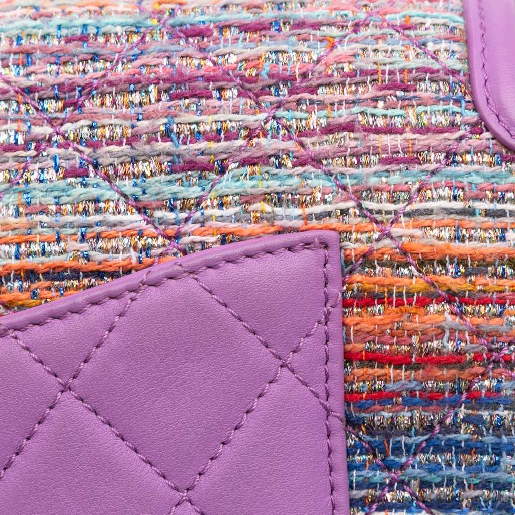 Chanel Medium Tweed CC Filigree Flap - Image 10