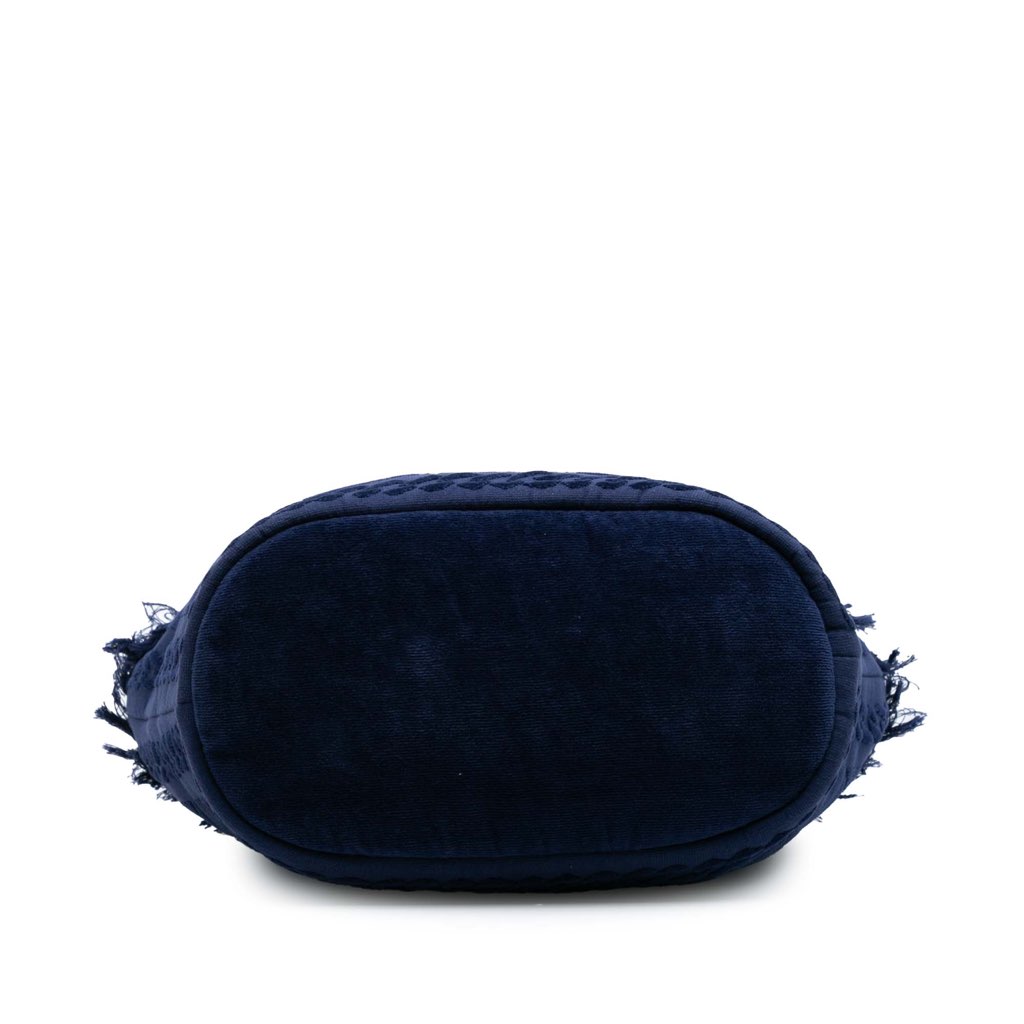 Chanel CC Terry Cotton Beach Tote - Image 6