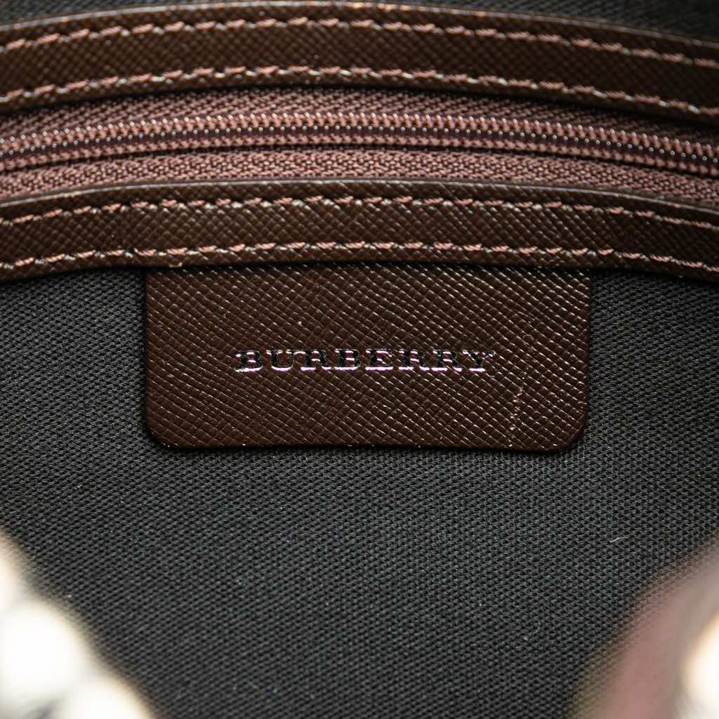 Burberry Nova Check Canvas Crossbody - 5