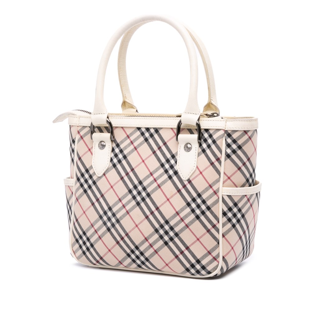 Burberry Nova Check Canvas Handbag - 2