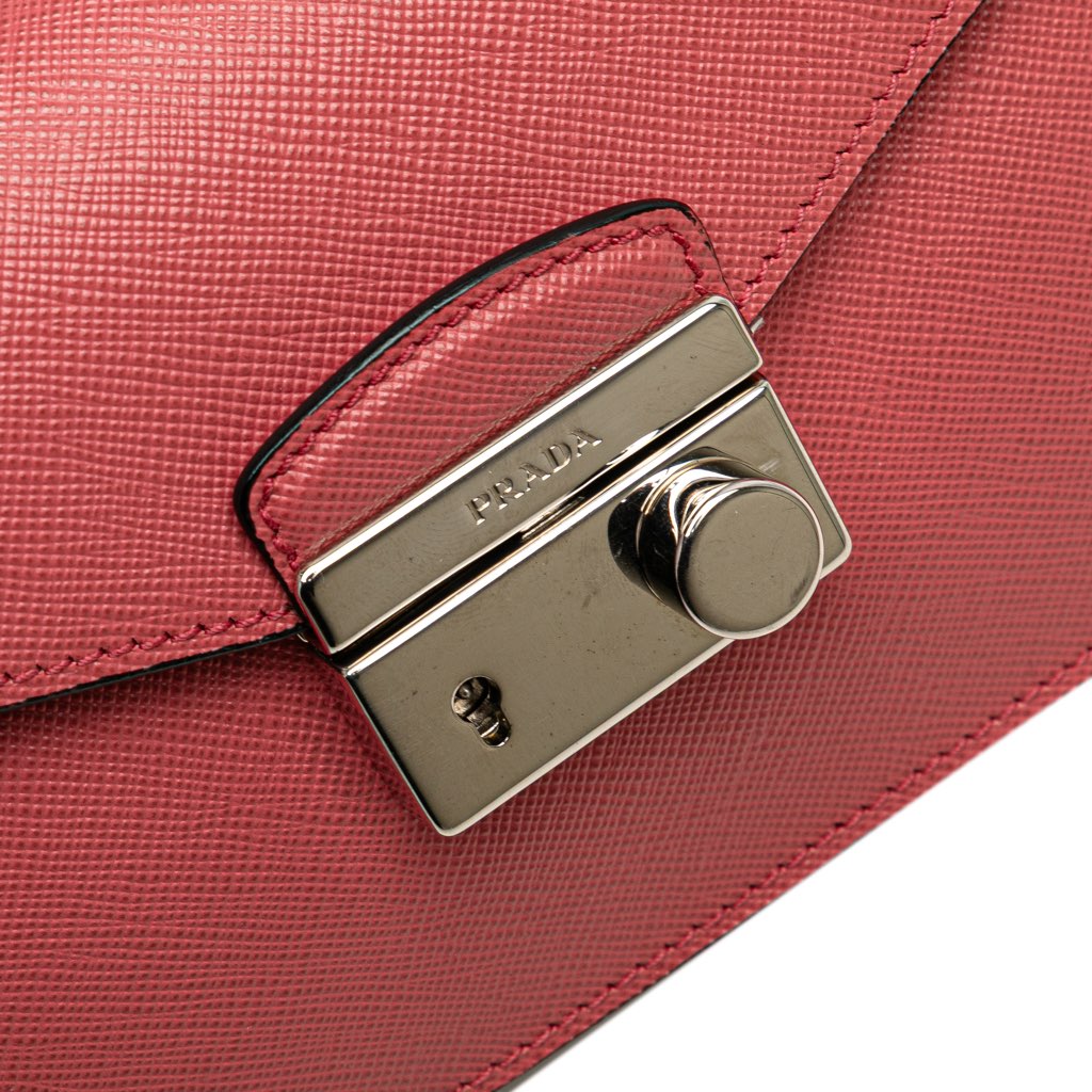 Prada Mini Saffiano Lux Sound Satchel - Image 10