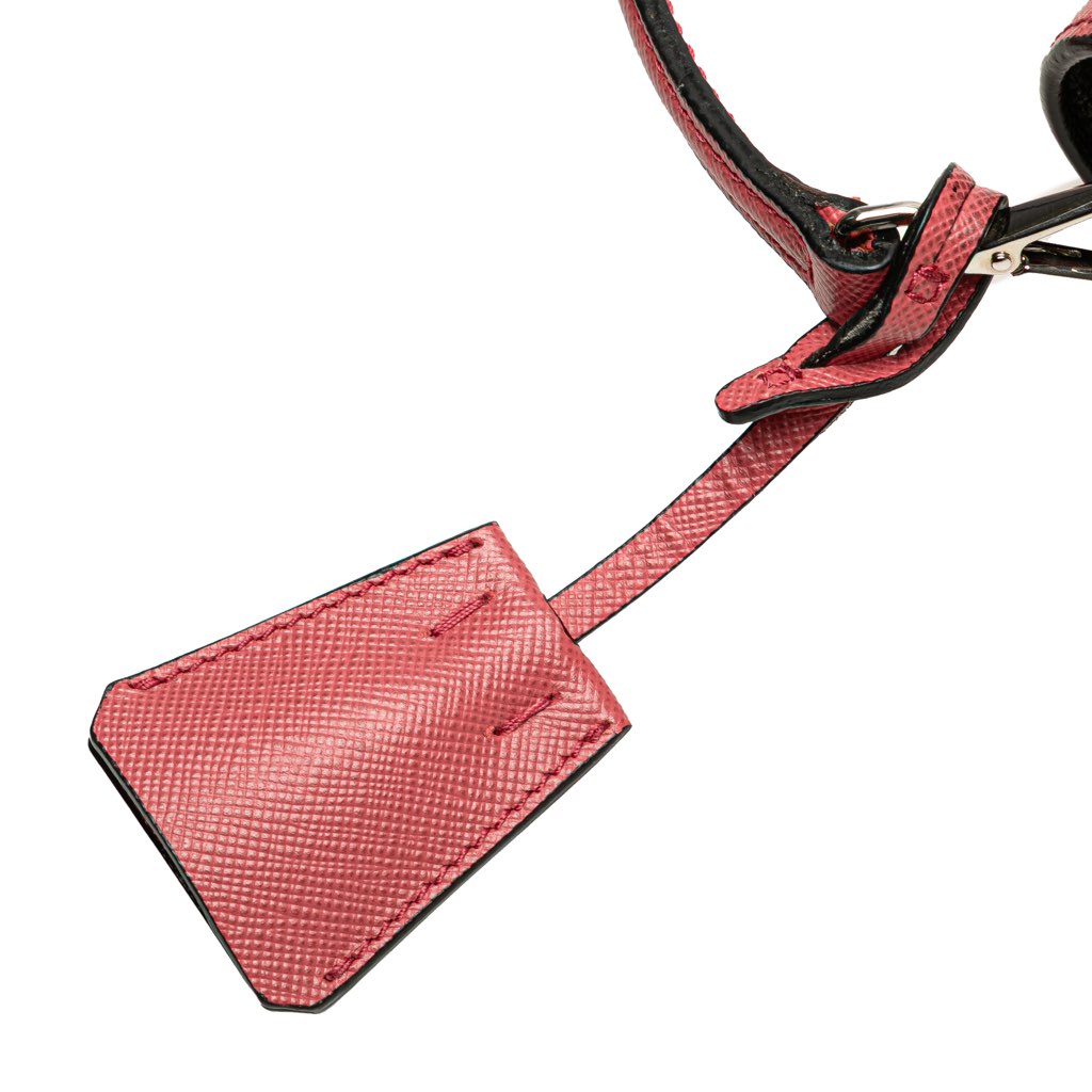 Prada Mini Saffiano Lux Sound Satchel - Image 11