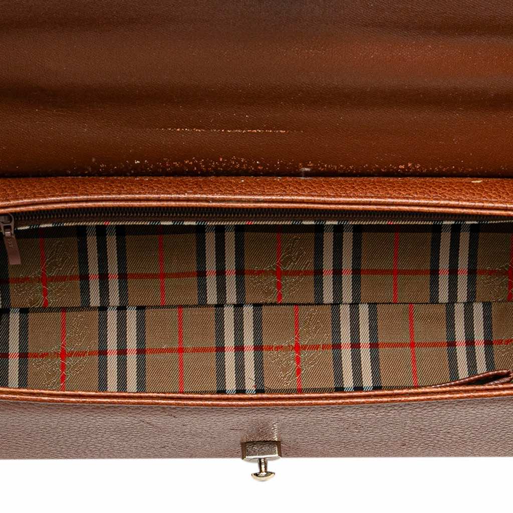 Burberry Leather Handbag - 4