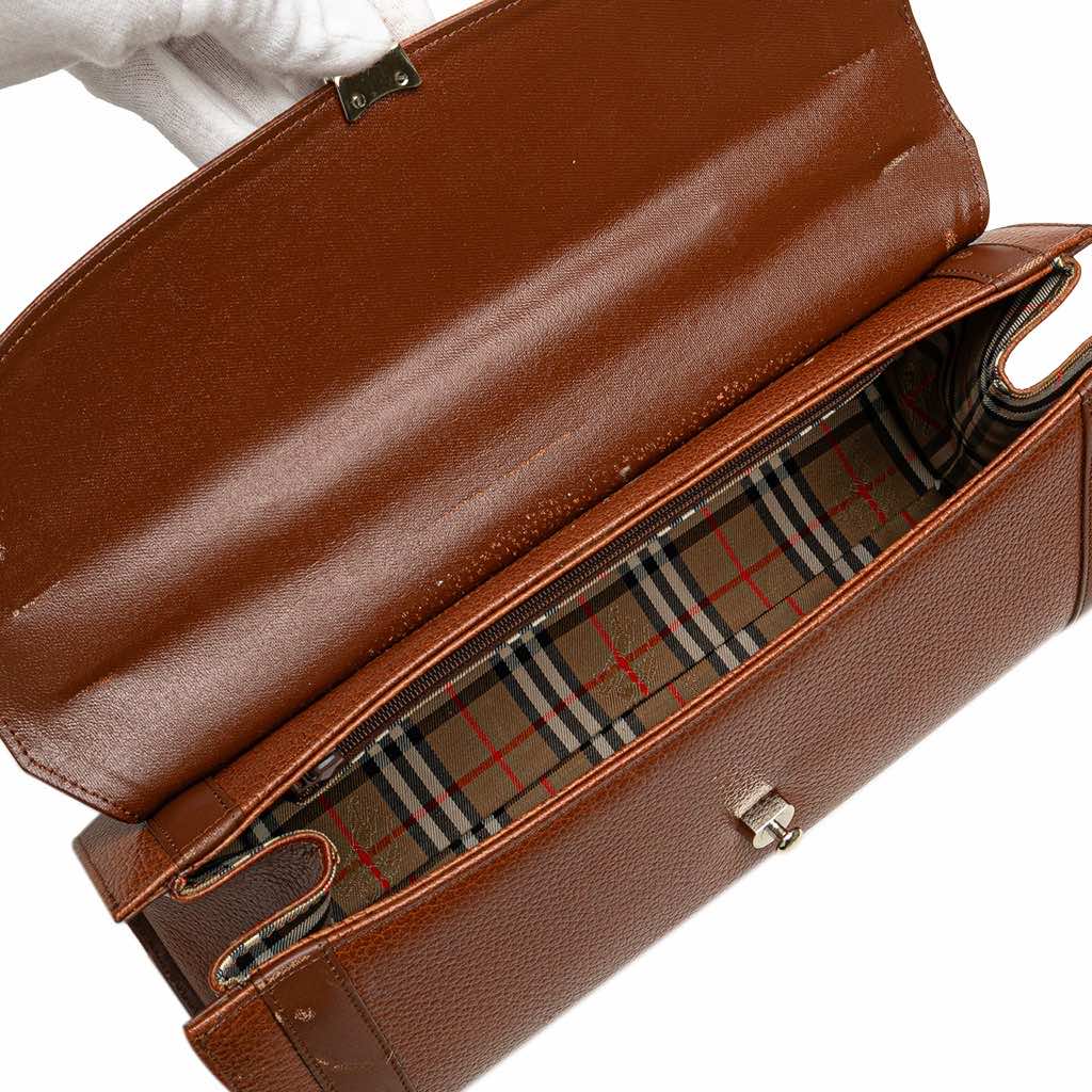 Burberry Leather Handbag - 5