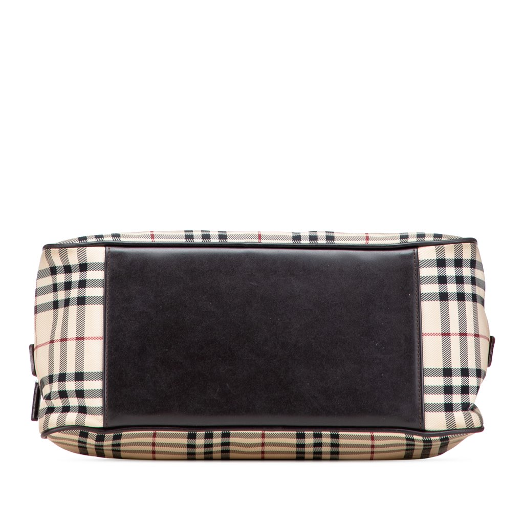 Burberry House Check Canvas Handbag - 3