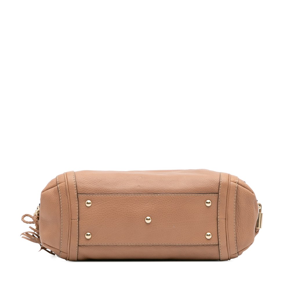 Gucci Medium Pebbled Calfskin Bella Shoulder Bag - Image 6