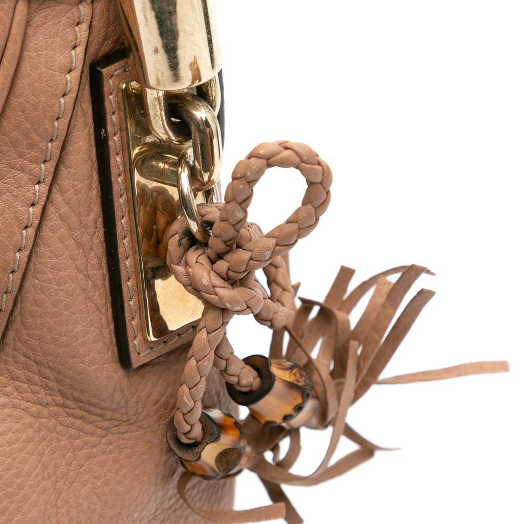 Gucci Medium Pebbled Calfskin Bella Shoulder Bag - Image 10