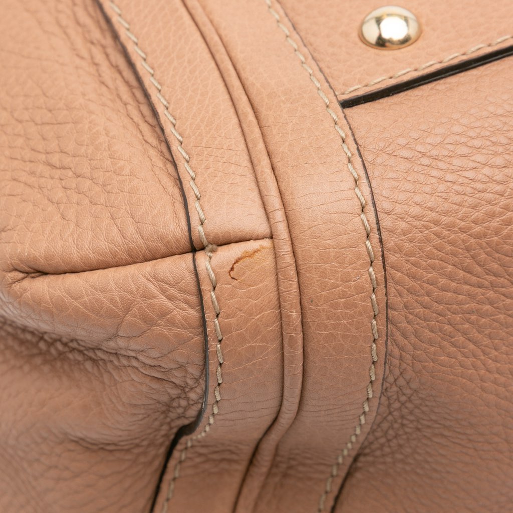 Gucci Medium Pebbled Calfskin Bella Shoulder Bag - Image 11