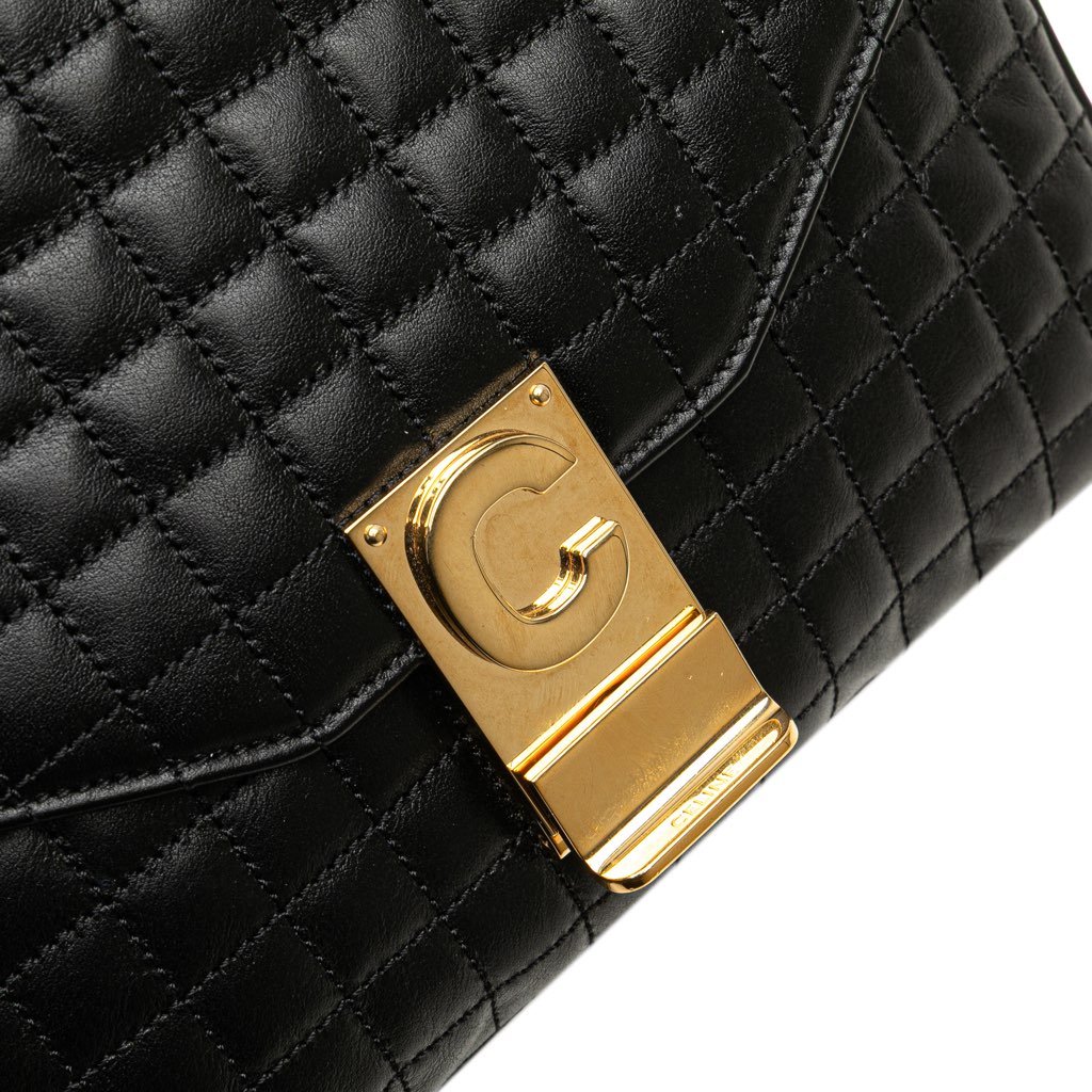 Celine Medium Quilted Calfskin C Crossbody - Image 10