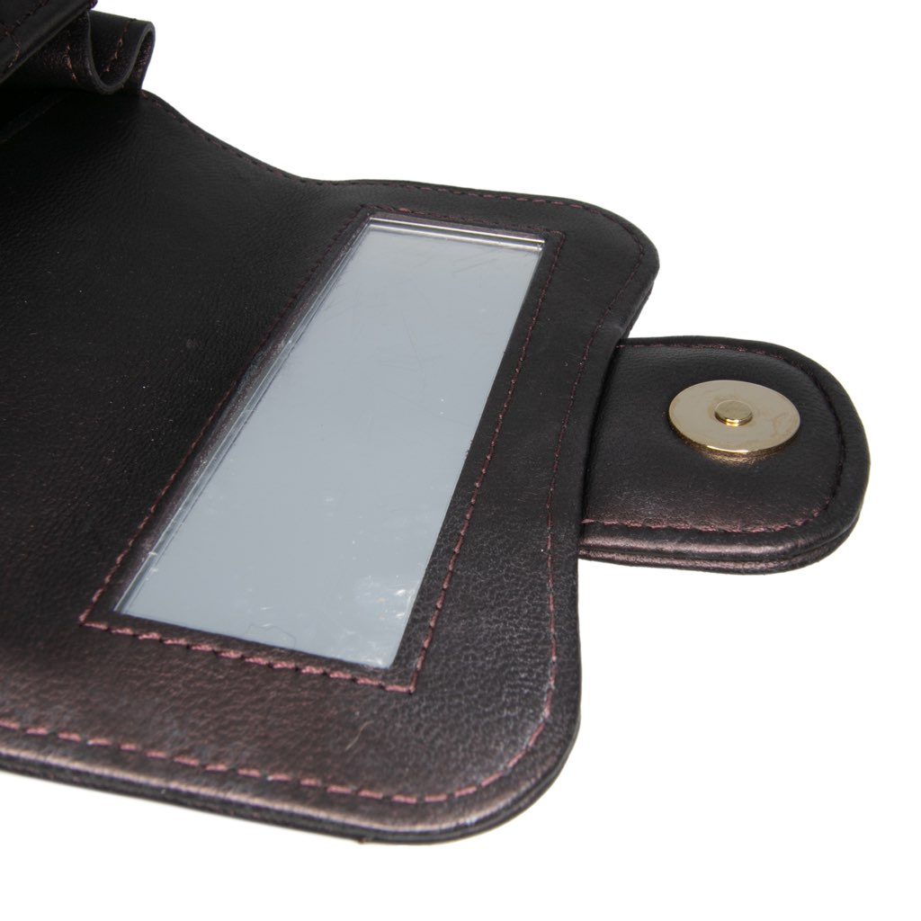 Chanel CC Quilted Iridescent Lambskin Top Handle Flap Clutch With Chain - Image 10