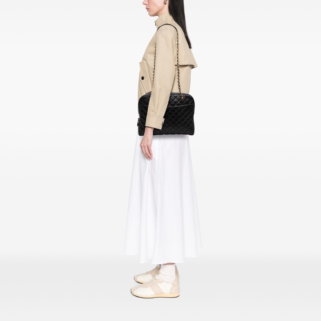 Chanel Quilted Lambskin Shoulder Bag - Image 15