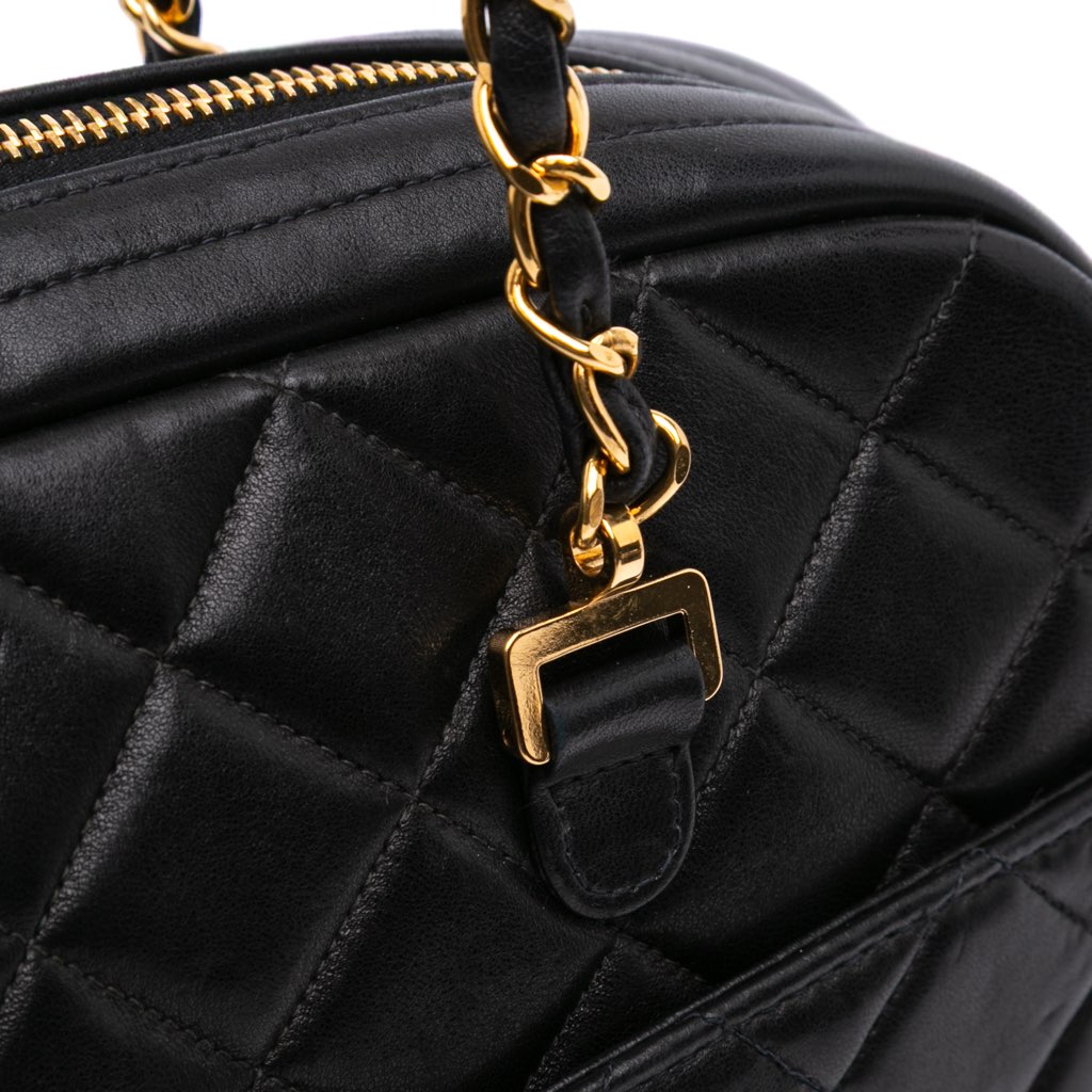 Chanel Quilted Lambskin Shoulder Bag - Image 10