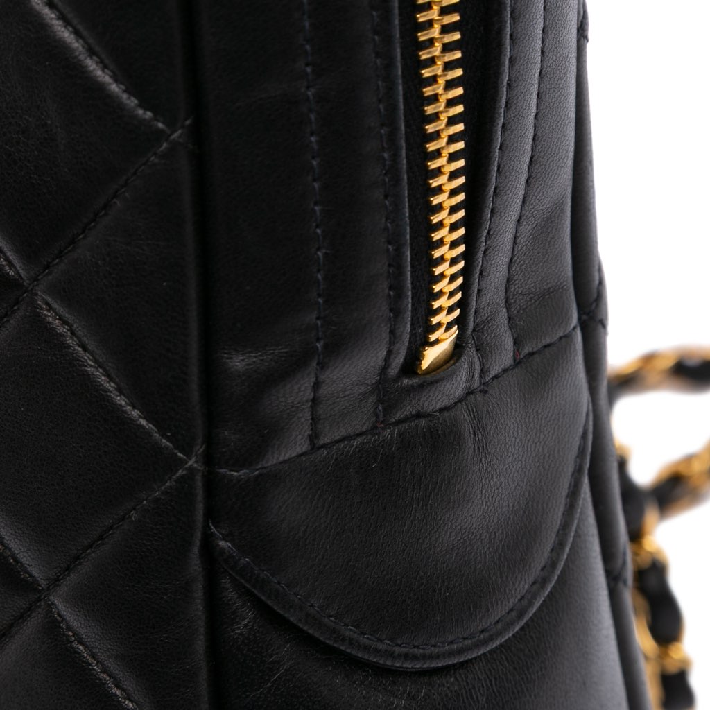 Chanel Quilted Lambskin Shoulder Bag - Image 11