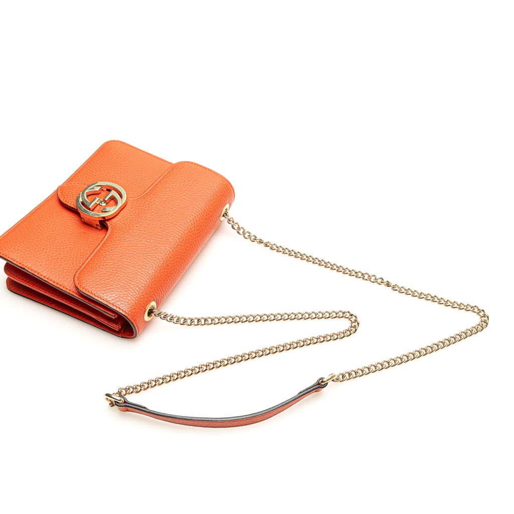 Gucci Small Dollar Calfskin Interlocking G Crossbody - Image 15