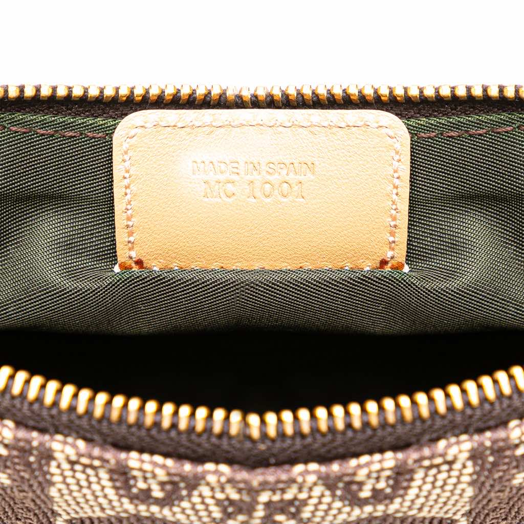 Dior Mini Diorissimo Canvas Saddle Pochette - Detail 2