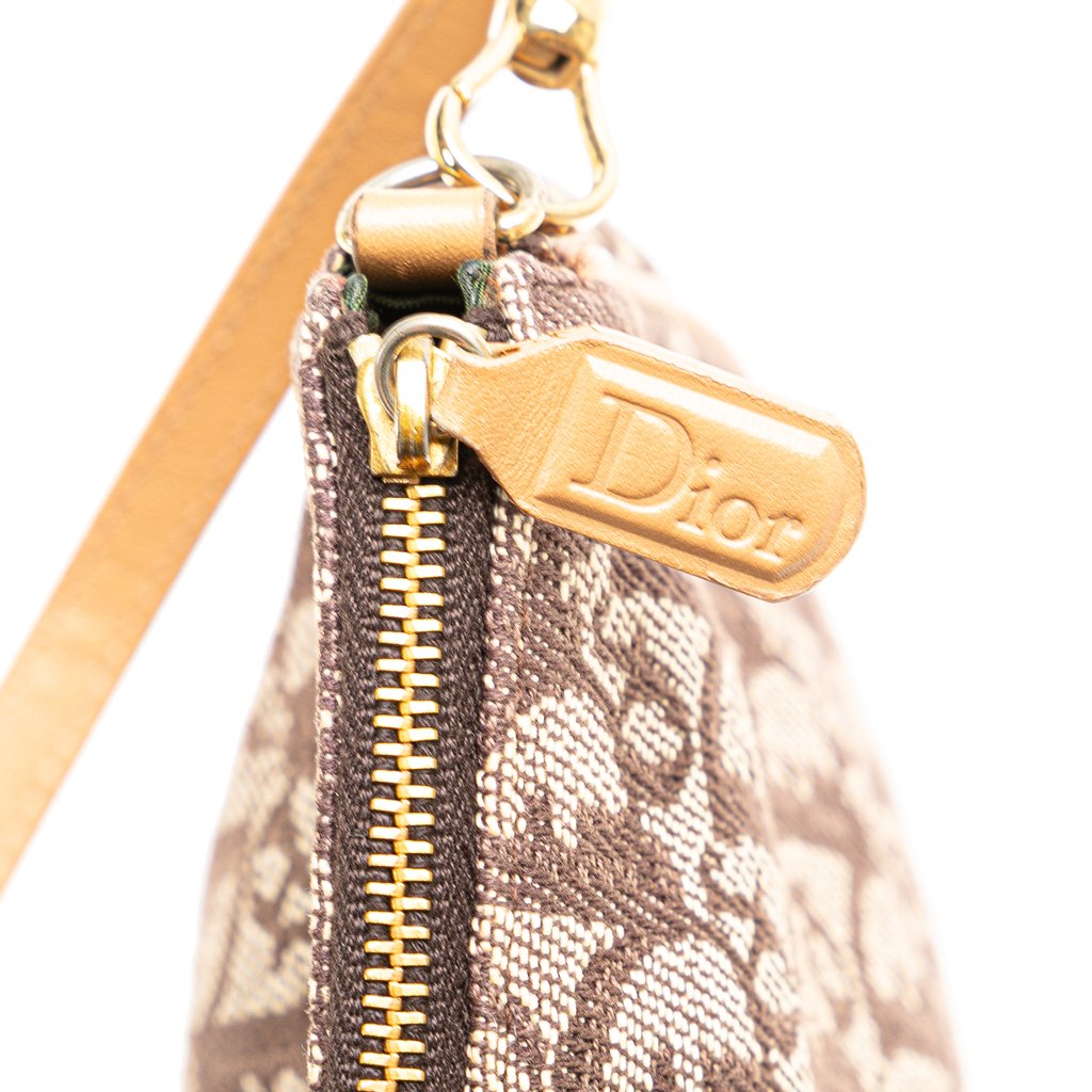 Dior Mini Diorissimo Canvas Saddle Pochette - Image 10