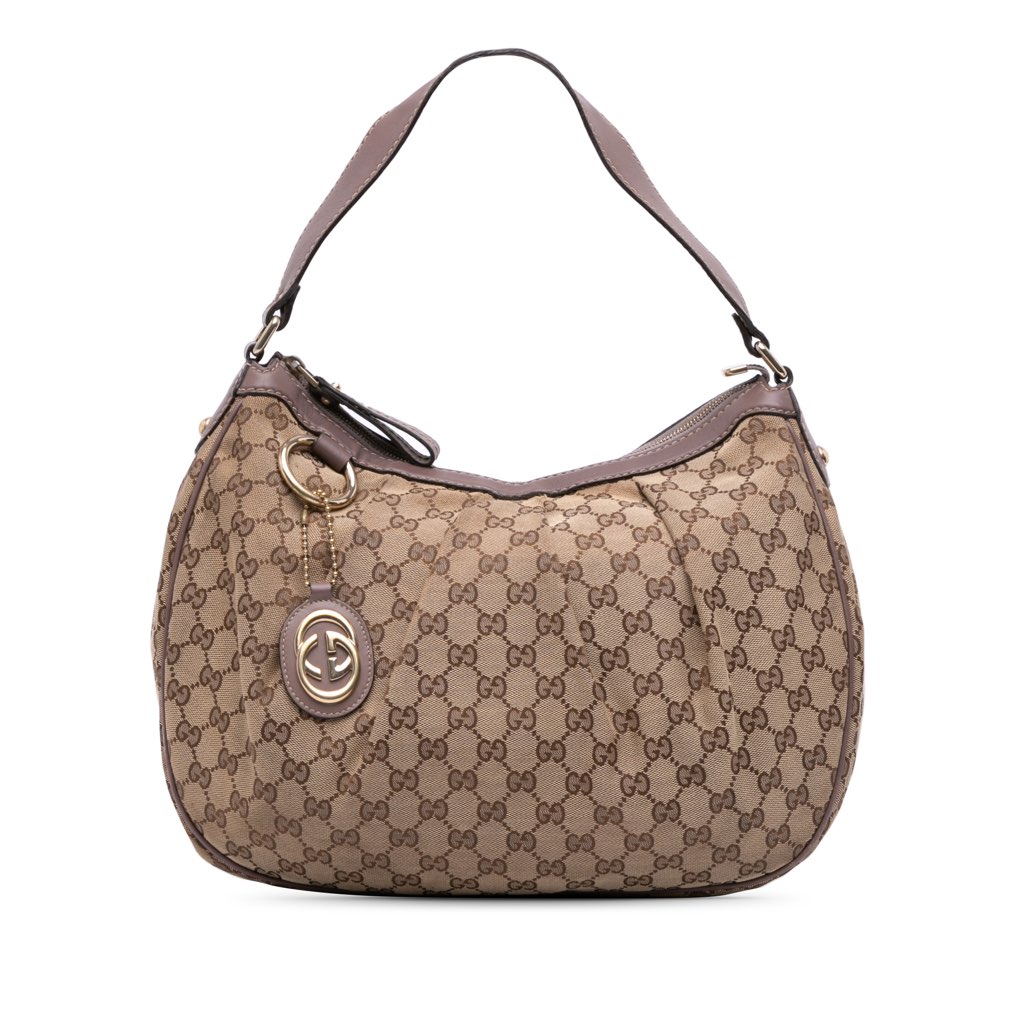 Gucci GG Canvas Sukey Shoulder Bag
