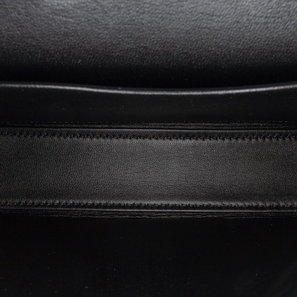 Celine Smooth Calfskin Cuir Triomphe Chain Shoulder Bag - 4