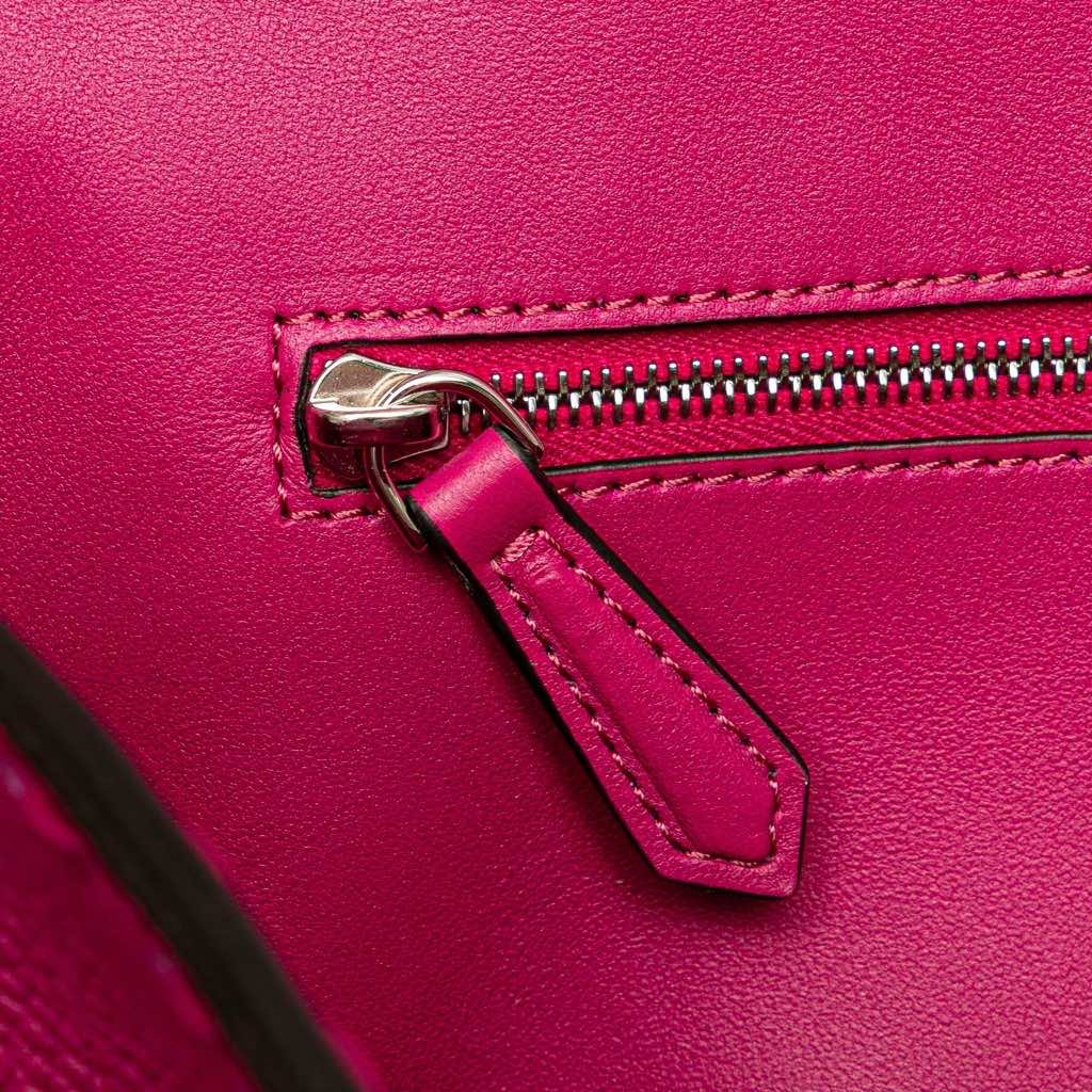 Fendi Leather Selleria Baguette Satchel - Detail 1