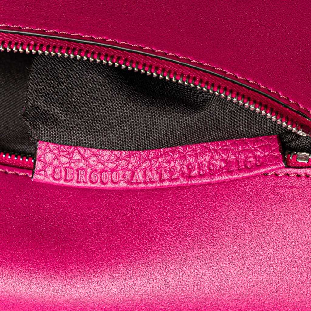 Fendi Leather Selleria Baguette Satchel - Detail 2