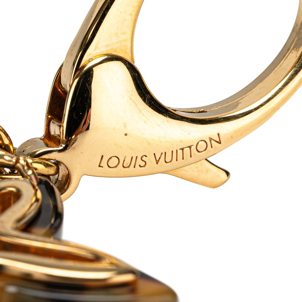 Louis Vuitton Gold Plated And Resin Insolence Bag Charm - 3