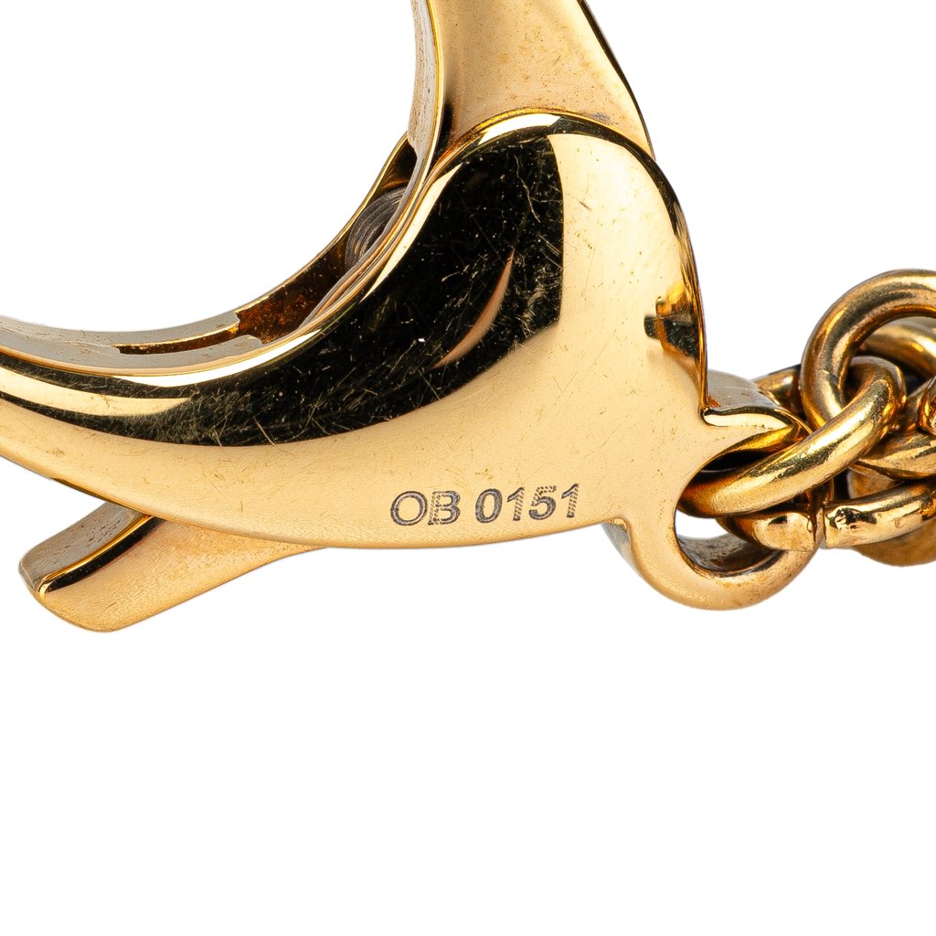 Louis Vuitton Gold Plated And Resin Insolence Bag Charm - 4