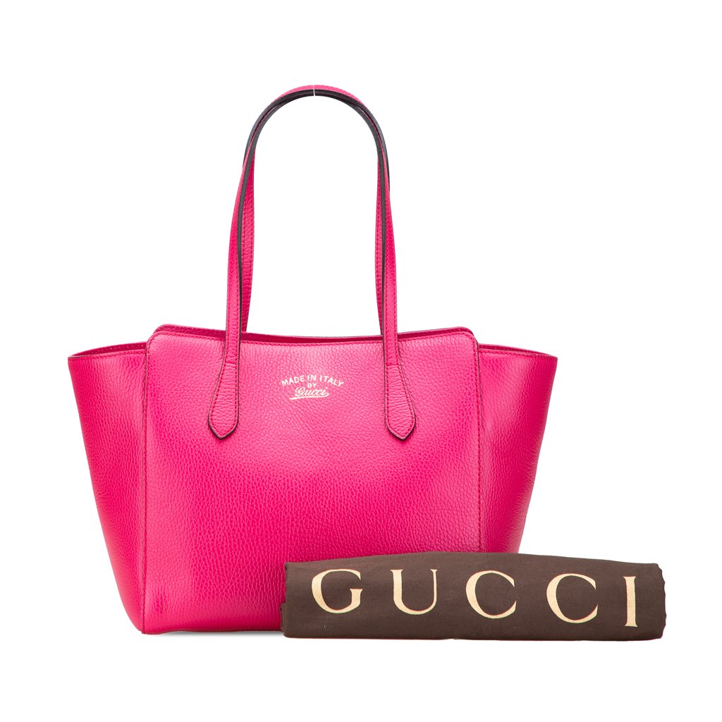 Gucci Medium Dollar Calfskin Swing Tote - Image 13
