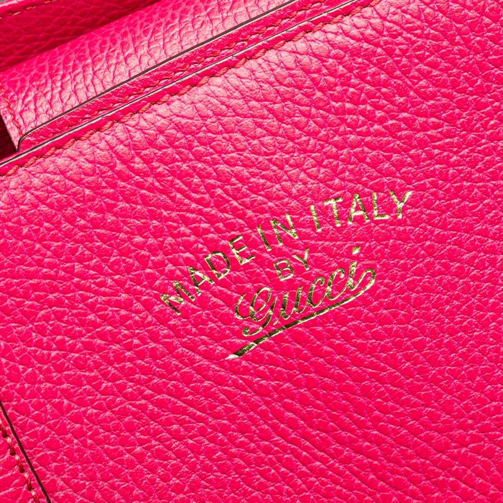 Gucci Medium Dollar Calfskin Swing Tote - Detail 2