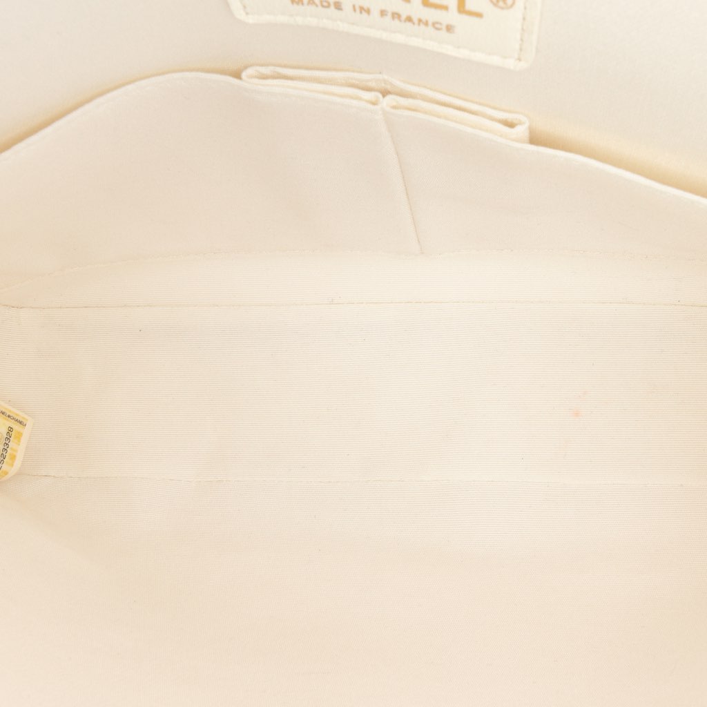 Chanel Medium Classic Printed Denim Floral Double Flap - 4