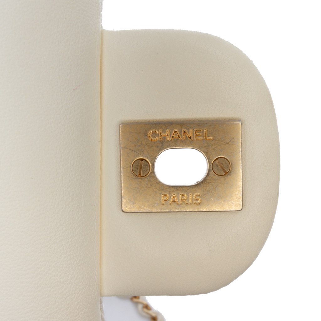 Chanel Medium Classic Printed Denim Floral Double Flap - Image 10