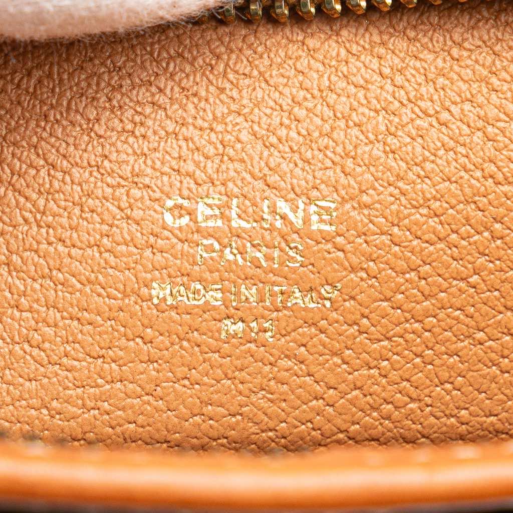 Celine Macadam Coated Canvas Clutch - 5