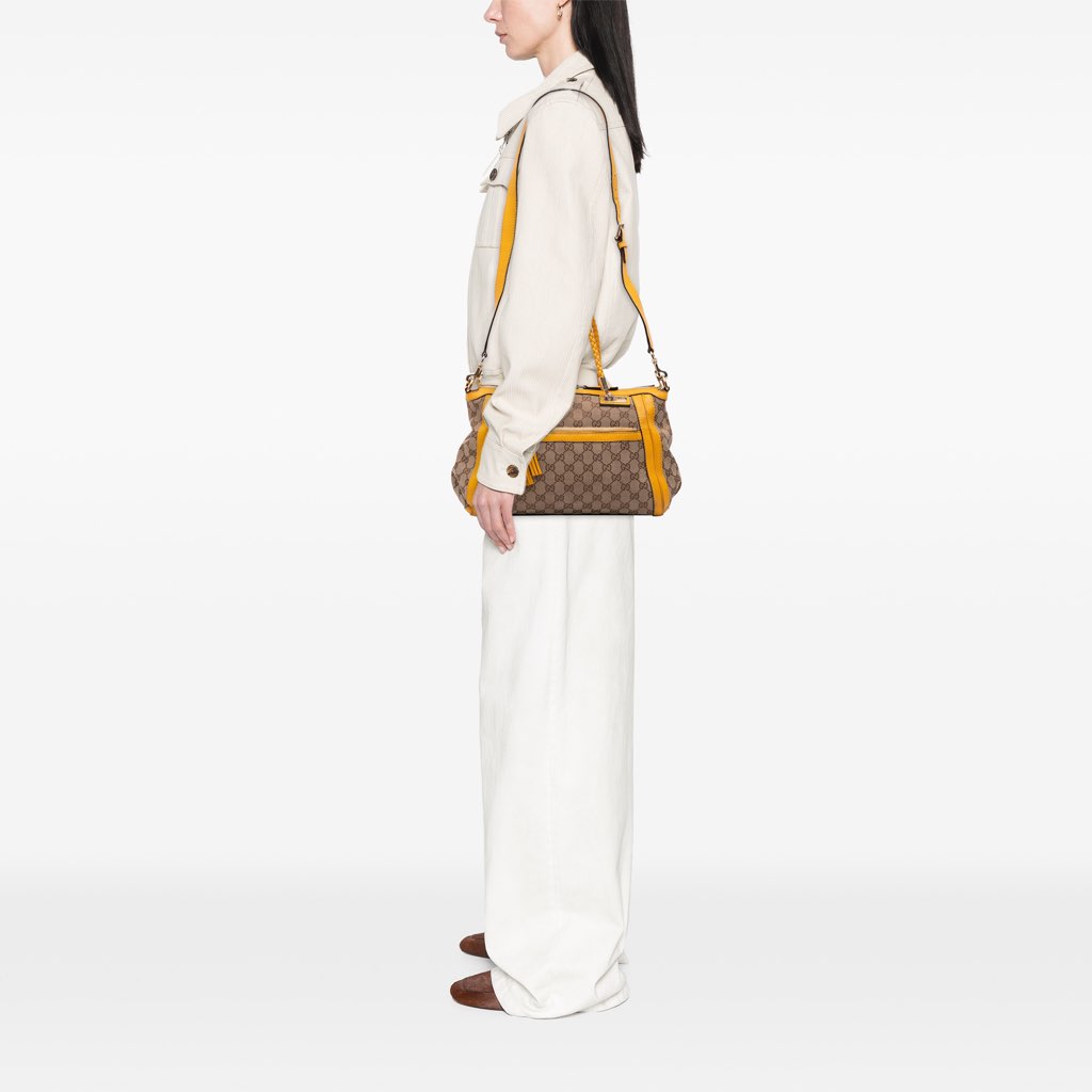 Gucci GG Canvas Bella Satchel - Image 14