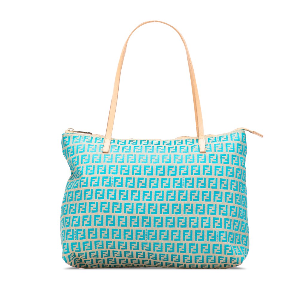 Fendi Small Zucchino Canvas Tote