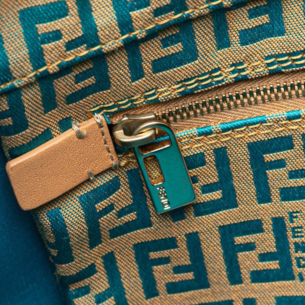 Fendi Small Zucchino Canvas Tote - Detail 1