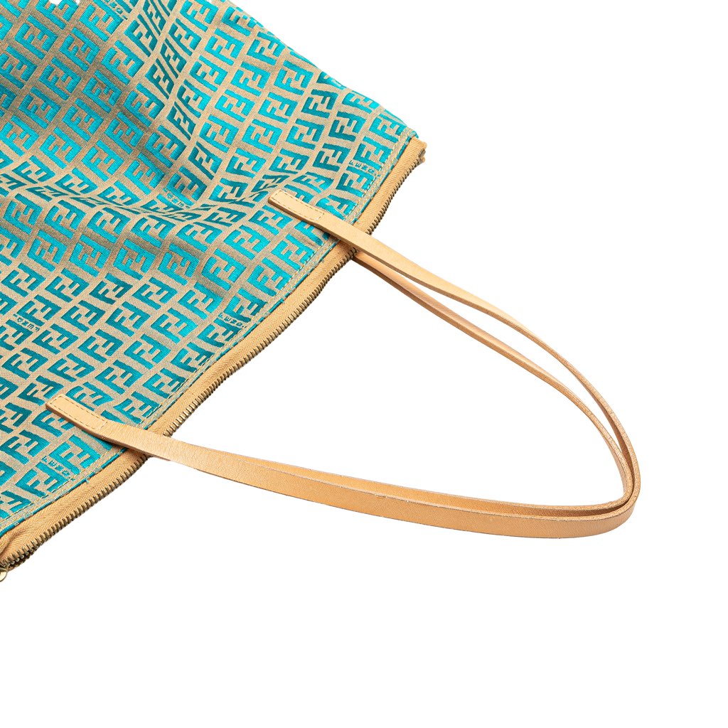 Fendi Small Zucchino Canvas Tote - Image 11